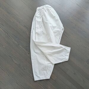 Khaadi Pakistani Men's Trouser Salwar Pants, White, Medium